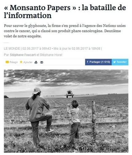 &laquo; Monsanto Papers &raquo; : la bataille de l'information (2) | EntomoNews | Scoop.it