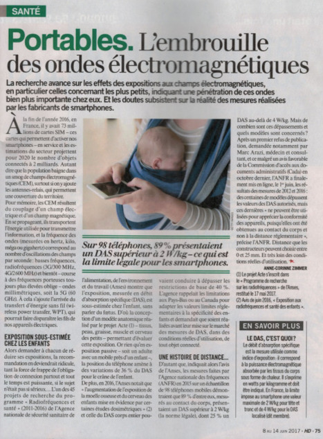 French #PhoneGate: Cellphone Users Say They Are Misled on Dangers // O'Dwyer's  | Screen Time, Tech Safety & Harm Prevention Research | Scoop.it