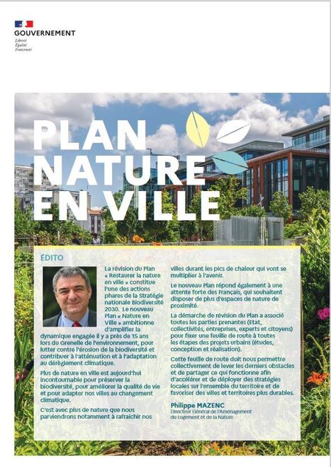 Nouveau Plan Nature en Ville : les actions clés | ESPACES VEGETALISES URBAINS | Scoop.it