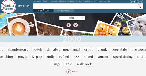 Find out when specific words were first used ... and  more from Websters | iGeneration - 21st Century Education (Pedagogy & Digital Innovation) | Scoop.it