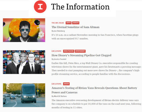 The&nbsp;Information d&eacute;veloppe son mod&egrave;le ax&eacute; sur les abonnements num&eacute;riques | DocPresse ESJ Lille | Scoop.it