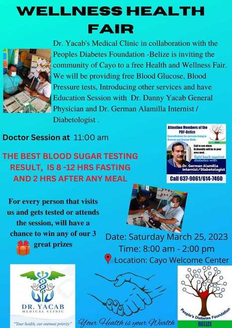 Wellness Health Fair at CWC | Cayo Scoop!  The Ecology of Cayo Culture | Scoop.it