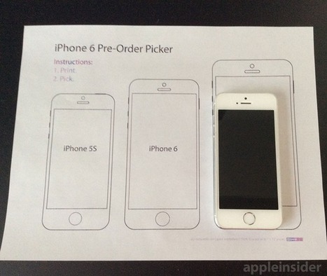 Printable iPhone 6 pre-order picker can help you choose the right size model | Filemaker UI | Learning Claris FileMaker | Scoop.it
