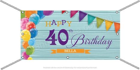 Birthday Banners with Custom design options | Creative Signage & Innovative Printing Trends | Scoop.it