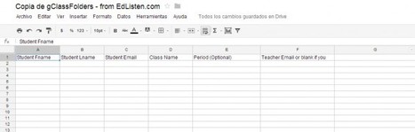 gClassFolders, organiza tus archivos académicos en Google Drive.- | Educación, pedagogía, TIC y mas.- | Scoop.it