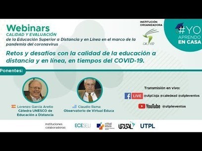 García Aretio: Retos y desafíos con la calidad de la educación a distancia y en línea en tiempos de pandemia | Educación Siglo XXI, Economía 4.0 | Scoop.it