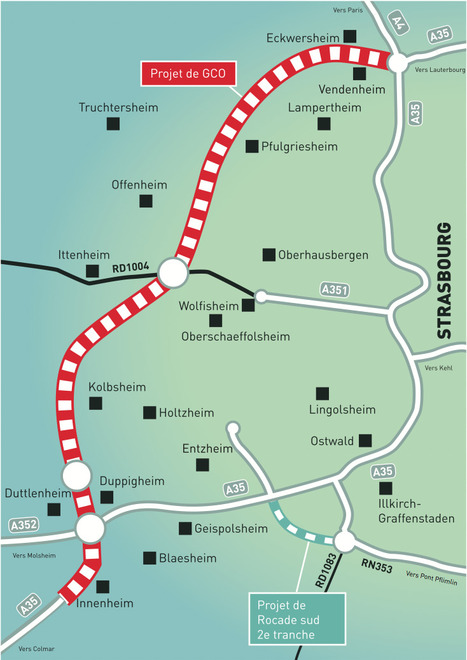 Une &eacute;bauche de ZAD contre le projet de grand contournement ouest de Strasbourg | Strasbourg Alsace Express | Scoop.it