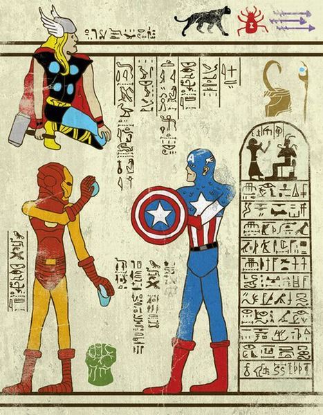 Proof of Superheroic Life in Ancient Egypt! | All Geeks | Scoop.it