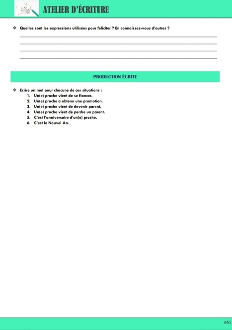 Ecrire une carte en toute occasion (A2-B1) | FLEursdeFLE | Scoop.it