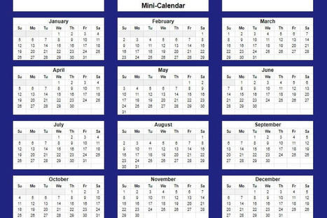 2021, 2022, 2023, & Automatic Calendar Templates (Monthly & Yearly) for Google Sheets via spreadsheet class | Education 2.0 & 3.0 | Scoop.it