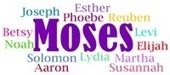 Sibling Spotlight for Moses - British Baby Names | Name News | Scoop.it