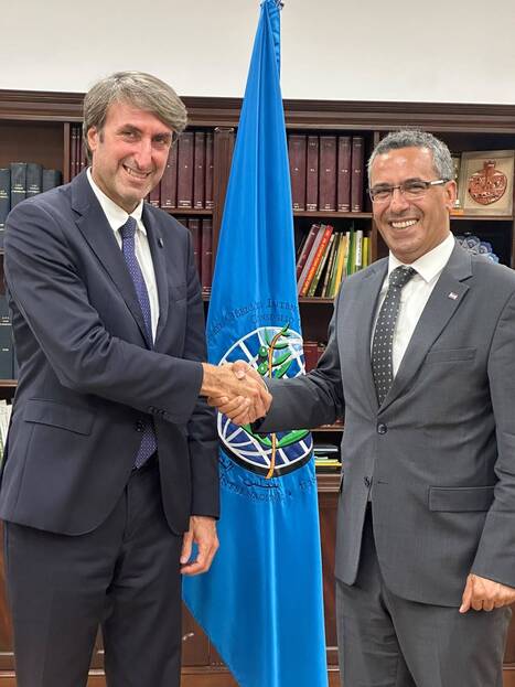 Lebanese Minister of Agriculture visits IOC headquarters | OLIVE NEWS | Scoop.it