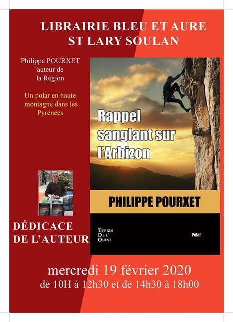 "Rappel sanglant sur l'Arbizon" : dédicace de l'auteur à Saint-Lary Soulan le 19 février | Vallées d'Aure & Louron - Pyrénées | Scoop.it