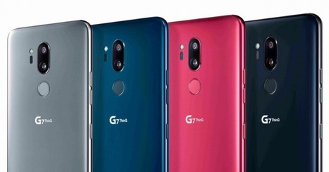 Así es el G7 ThinQ, el móvil con inteligencia artificial de LG | Mobile Technology | Scoop.it