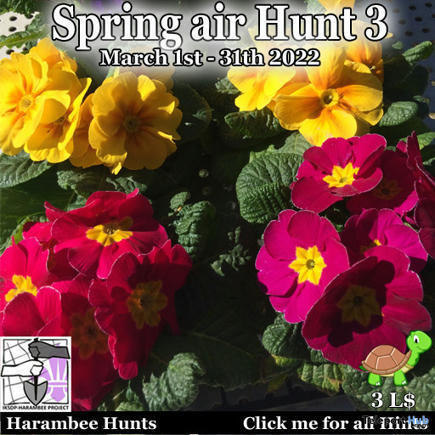 Spring Air Hunt 3 2022 | Teleport Hub - Second Life Hunts | Second Life Freebies | Scoop.it