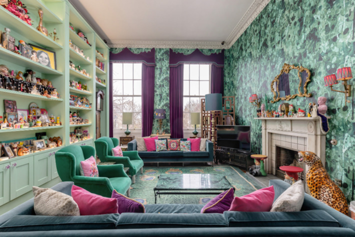 Opulent Edinburgh millionaire city centre townhouse with quirky interior for sale | Real Estate Report | Scoop.it