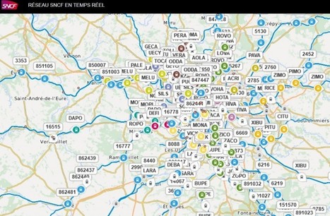 La SNCF divulgue (enfin) la géolocalisation de ses trains | Libertés Numériques | Scoop.it