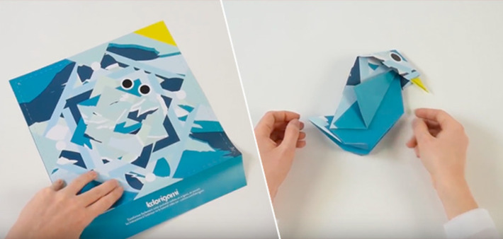 Un papier cadeau ingénieux qui se transforme en origami pour Noël | Médias sociaux : Conseils, Astuces et stratégies | Scoop.it