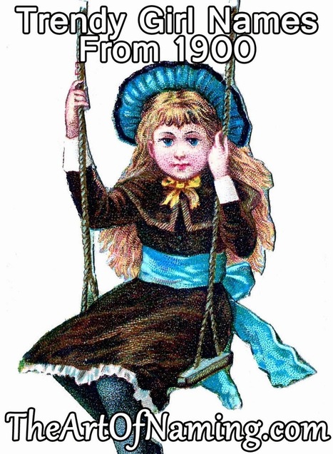 The Art of Naming: Trendy Girl Names from 1900 + Unusual Choices | Name News | Scoop.it