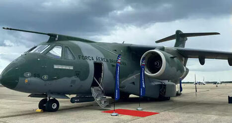 Le KC-390 d'Embraer en tournée promotionnelle aux Etats-Unis | DEFENSE NEWS | Scoop.it