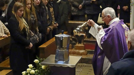 The man who made the Italian coffee pot famous has just been buried in one | Good Things From Italy - Le Cose Buone d'Italia | Scoop.it