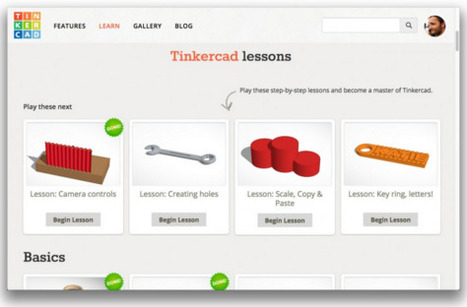 TinkerCAD, aplicación de diseño 3D para el aula. ¿Por dónde empezar? | LabTIC - Tecnología y Educación | Scoop.it
