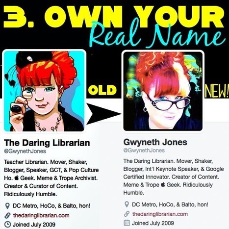 The Daring Librarian: 6 Tips to a Super Twitter Profile | Information and digital literacy in education via the digital path | Scoop.it