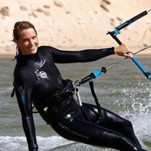 Doris Wetzel traversée de la Méditerranée en Kitesurf. Sponsorisée et assurée par no-limite.com | No limite | Scoop.it