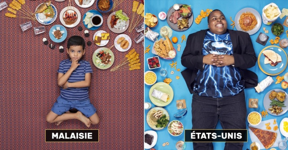 Il photographie des enfants du monde entier entourés des plats qu'ils mangent chaque semaine | Une semaine d'actu - Newsletter de veille de l'AURH | Scoop.it