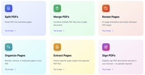 Split & Merge PDFs Online  | Digital Delights for Learners | Scoop.it
