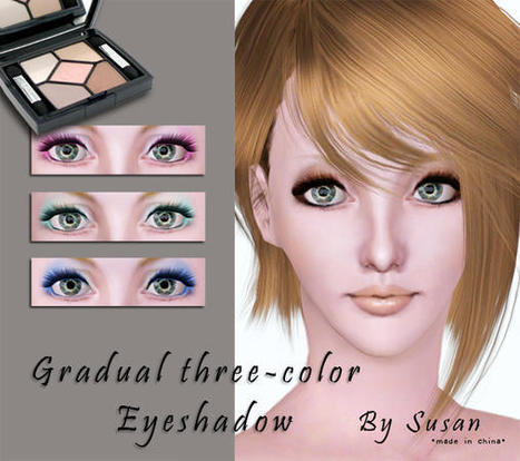 Susan372's Eyeshadow : Free Today (TSR) | Les Sims | Scoop.it