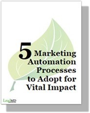 5 Marketing Automation Processes to Adopt for Vital Impact  - LeadMD.com | The MarTech Digest | Scoop.it