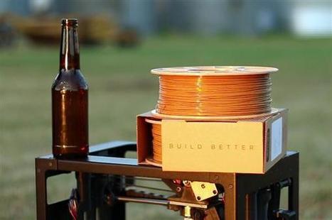 Buzzed : un matériau pour imprimante 3D à base de bière ! | Eco-conception | Scoop.it