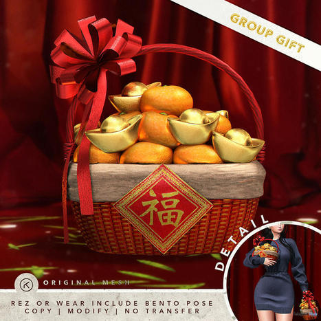 CNY Basket January 2022 Group Gift by kotte | Teleport Hub - Second Life Freebies | Second Life Freebies | Scoop.it