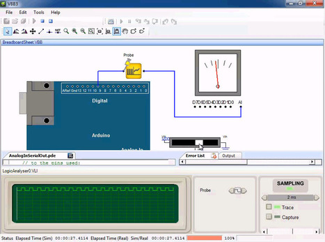 Arduino básico T06AB - Apoyo virtual - Virtual Breadboard - Cosas de Mecatrónica es ahora tdróbotica.co | TECNOLOGÍA_aal66 | Scoop.it