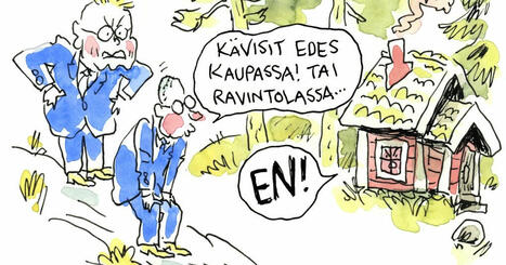 Ville Rannan pilapiirros: Mökkiytynyt suomalainen | HS.fi | 1Uutiset - Lukemisen tähden | Scoop.it