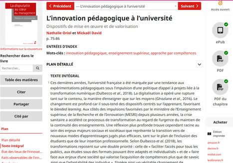 La disputatio au cœur du management - L’innovation pédagogique à l’université - Presses universitaires de Provence | Innovation pédagogique | Scoop.it
