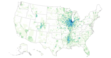 How Connected Is Your Community to Everywhere Else in America? | Capstone: An ESRM Coda | Scoop.it
