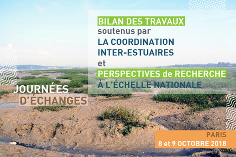 Bilan des travaux soutenus par la Coordination inter-estuaires et perspectives de recherche &agrave; l&rsquo;&eacute;chelle nationale 8 et 9 octobre 2018 - Journ&eacute;es d'&eacute;changes techniques de l'AFB | Biodiversit&eacute; | Scoop.it