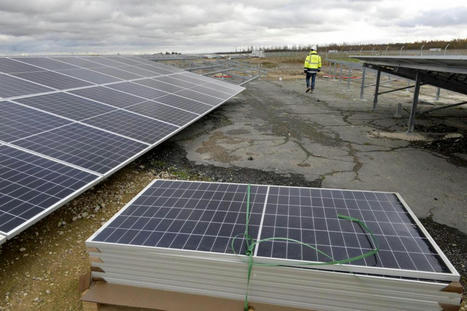 VID&Eacute;O. Le parc solaire sort de terre &agrave; Samoussy | Vers la transition des territoires ! | Scoop.it