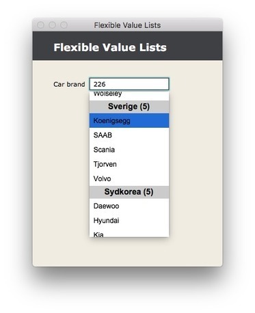 Flexible Value Lists | FileMakerBloggen | Learning Claris FileMaker | Scoop.it