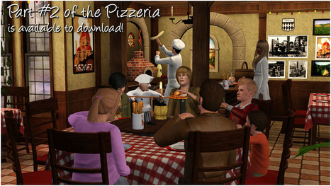 Part #2 of the Pizzeria << Around the Sims 3 | Les Sims | Scoop.it