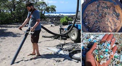 Students Build Vacuum That Sucks Up Microplastics From Sand on Beach | IELTS, ESP, EAP and CALL | Scoop.it