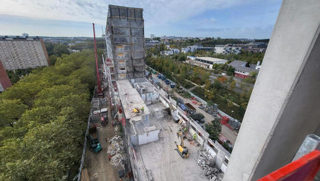 EN IMAGES - Le chantier de réhabilitation du Cèdre Bleu est bien avancé à Nancy - France Bleu | veille territoriale | Scoop.it