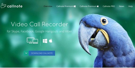 Full free audio & video recording of Skype, Hangouts, GotoWebinar and more: Callnote | Top Social Media Tools | Scoop.it