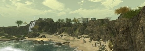 Black Basalt Beach - Second life | Second Life Destinations | Scoop.it