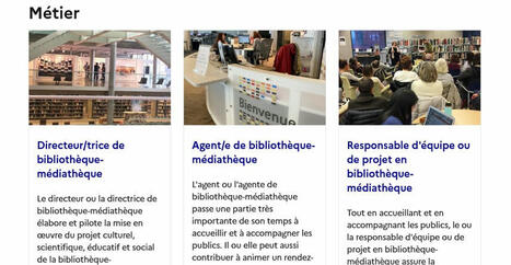 Actualisation des fiches métiers de l’Onisep consacrées aux bibliothèques | Bulletin des bibliothèques de France | Veille pour les concours des bibliothèques | Scoop.it