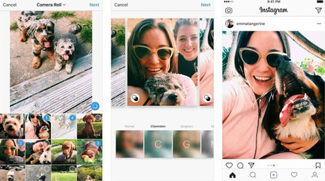 Instagram accepte le partage de multi-photos en mode paysage et portrait | Geeks | Scoop.it