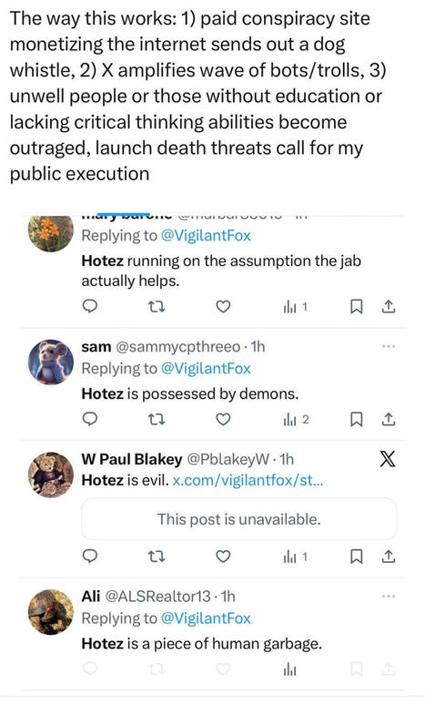 Peter Hotez MD PhD DSc(hon) posted on LinkedIn | H&eacute;sitations Vaccinales: Observatoire HESIVAXs | Scoop.it