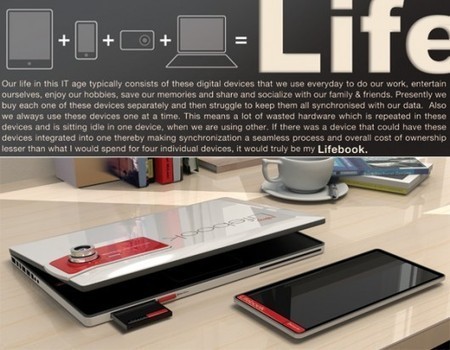 Concept Fujitsu Lifebook comes with removable smartphone, tablet, and digital camera | Technology and Gadgets | Scoop.it